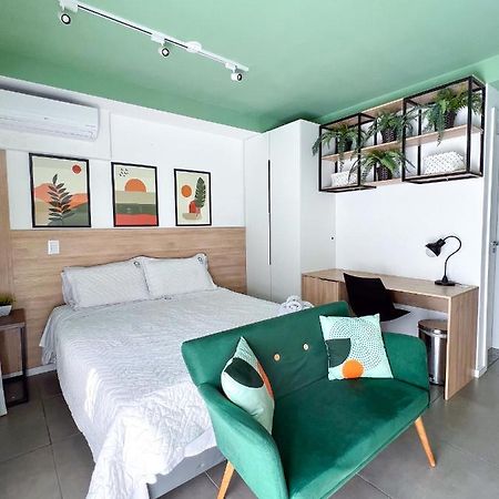 Apartamento Para Renovar As Energias - Cama Queen Сан-Пауло Экстерьер фото