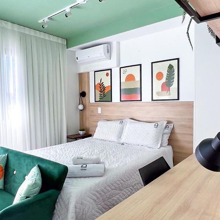 Apartamento Para Renovar As Energias - Cama Queen Сан-Пауло Экстерьер фото