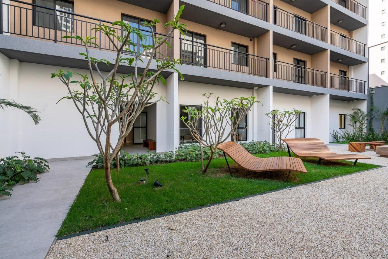 Apartamento Para Renovar As Energias - Cama Queen Сан-Пауло Экстерьер фото