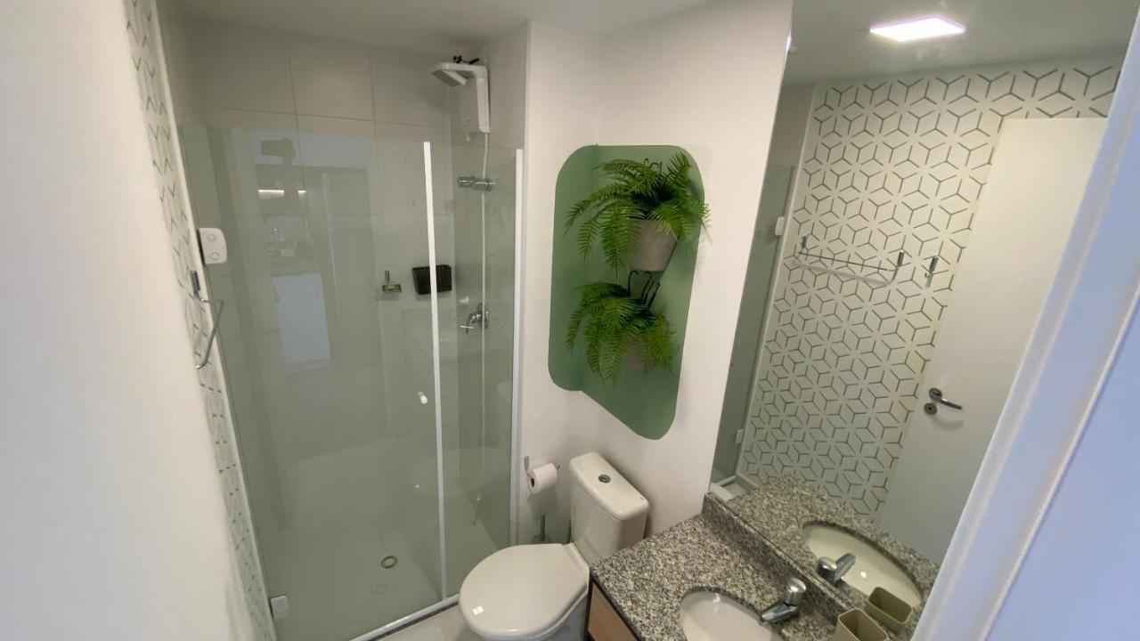 Apartamento Para Renovar As Energias - Cama Queen Сан-Пауло Экстерьер фото