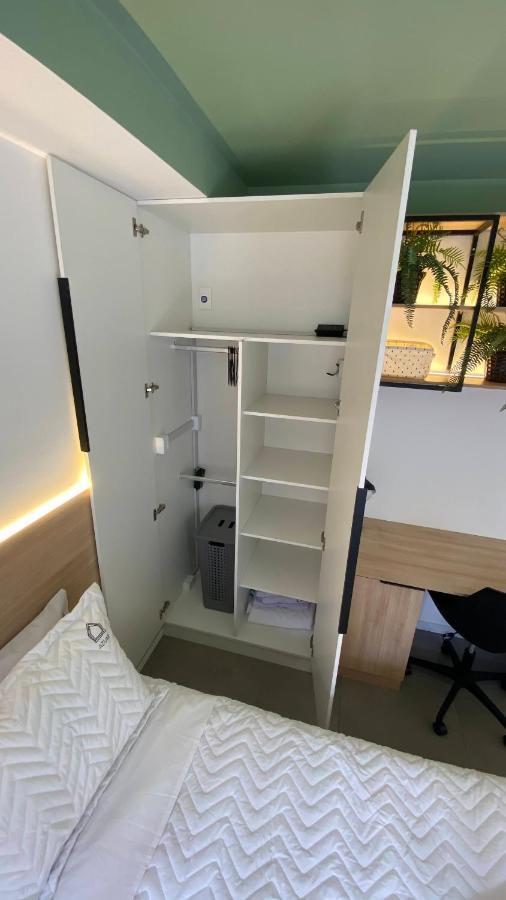 Apartamento Para Renovar As Energias - Cama Queen Сан-Пауло Экстерьер фото