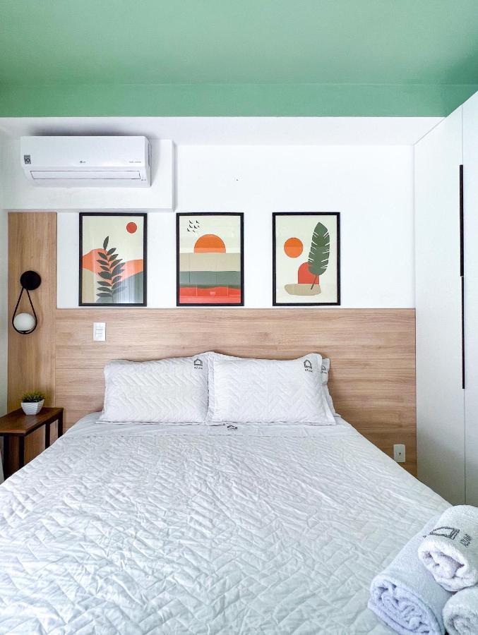 Apartamento Para Renovar As Energias - Cama Queen Сан-Пауло Экстерьер фото