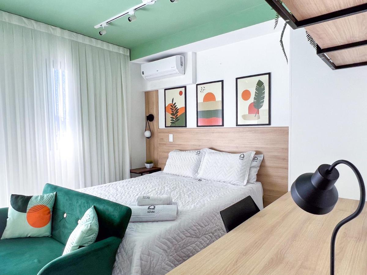 Apartamento Para Renovar As Energias - Cama Queen Сан-Пауло Экстерьер фото