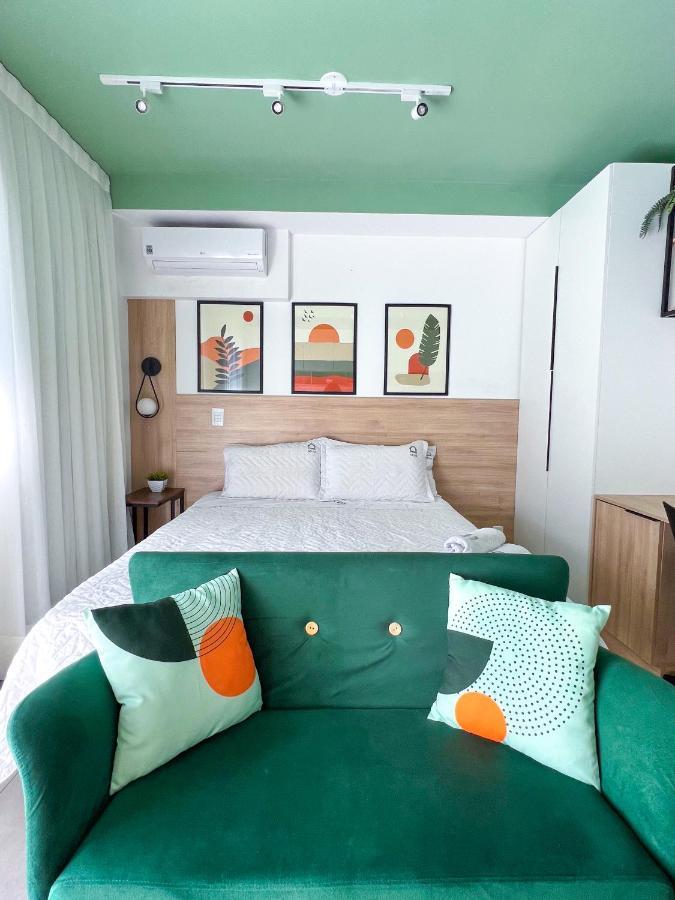 Apartamento Para Renovar As Energias - Cama Queen Сан-Пауло Экстерьер фото
